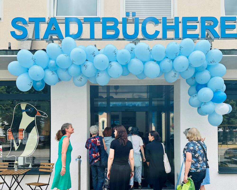 Stadtbücherei Eröffnung