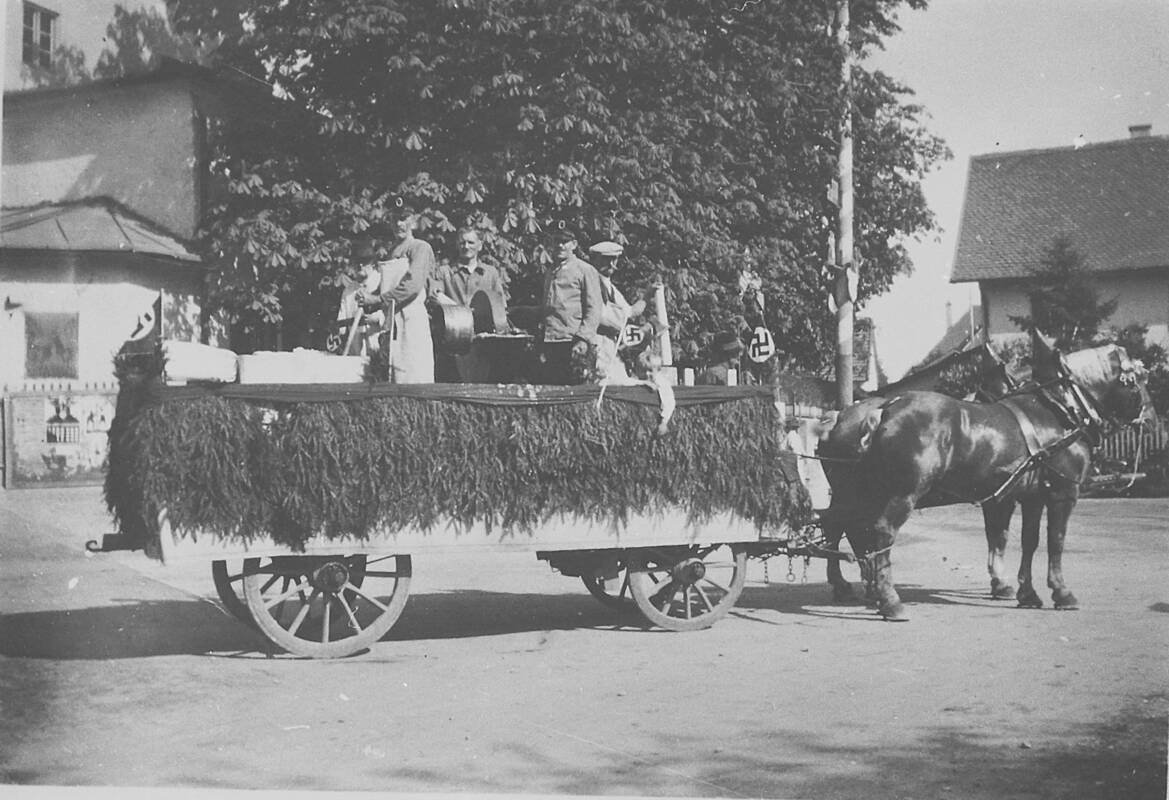 Wagen der Papierfabrik
