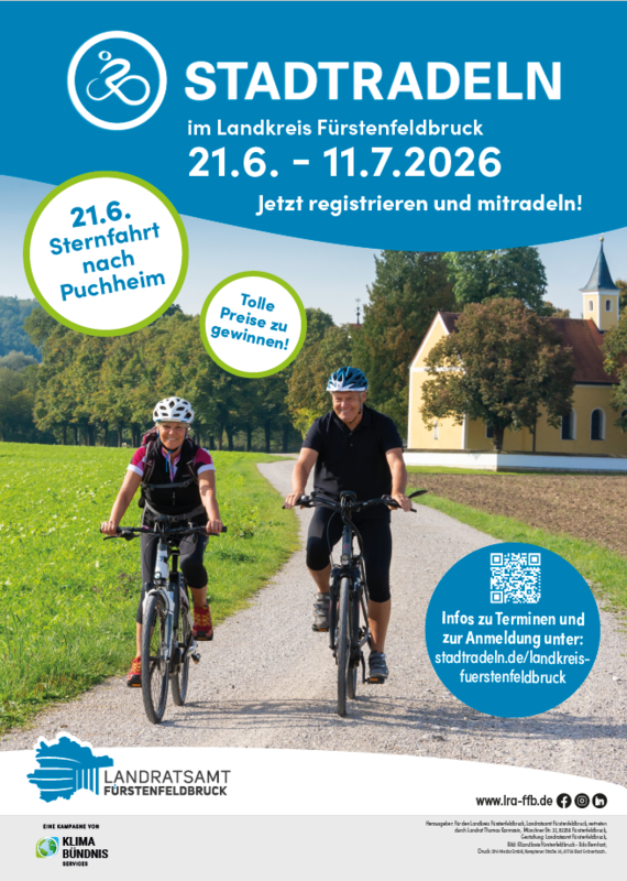 Stadtradeln 2026 Plakat