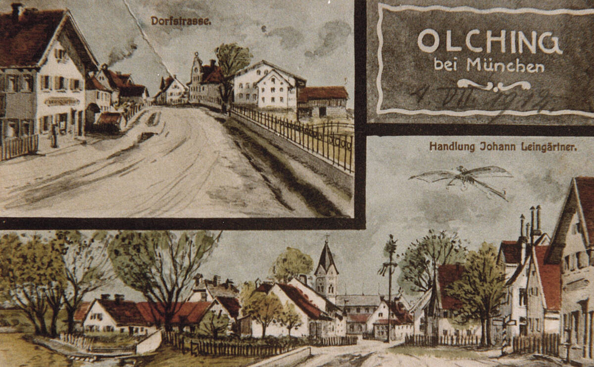 Postkarte Leingärtner